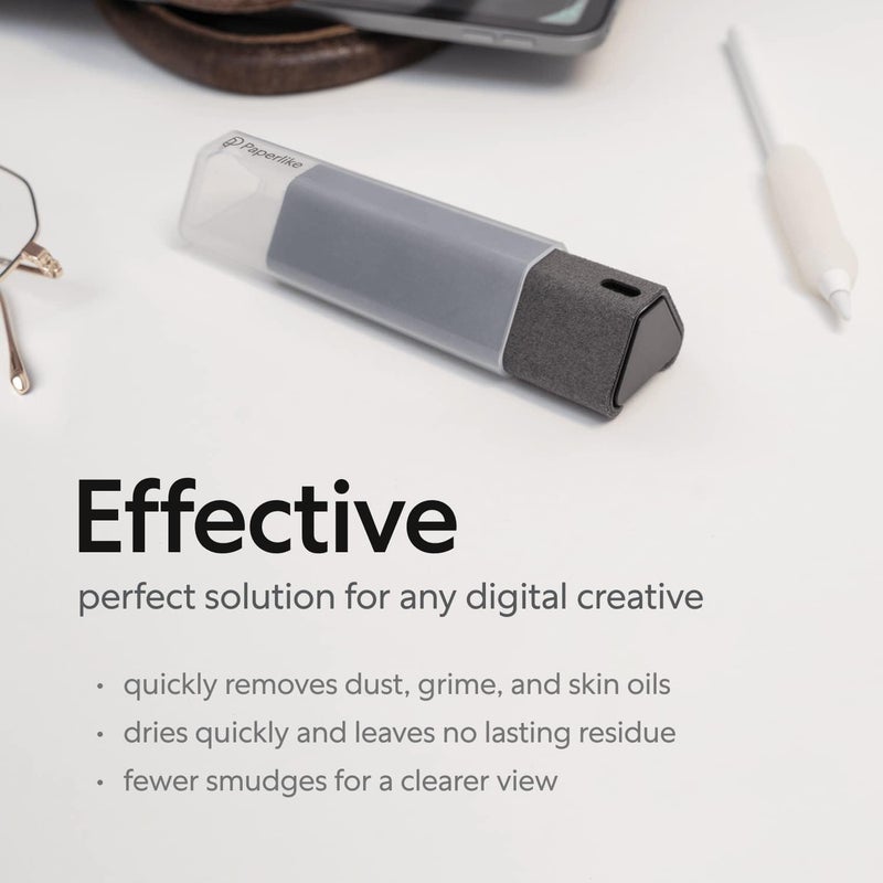 Paperlike All-in-One Cleaning Kit - Microfiber Spray Bottle & Cleaning Solution - Safe for iPad & Electronic Displays - Image 4